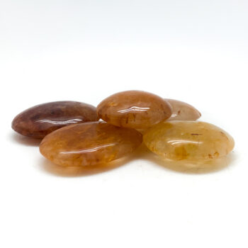 Hematoid Quartz "Golden Healer" Palmstones