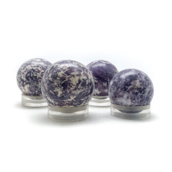 Lepidolite Spheres