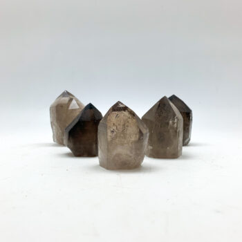 Smoky Quartz Semi-polished Points