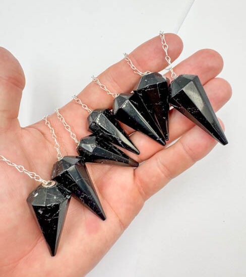 Black Tourmaline Pendulums