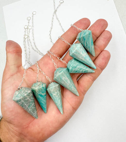 Amazonite Pendulums
