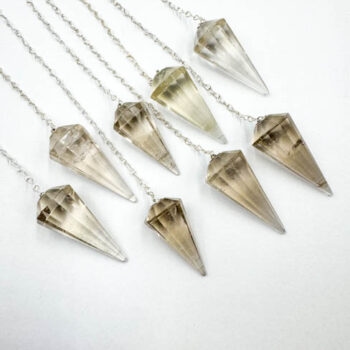 Smoky Quartz Pendulums