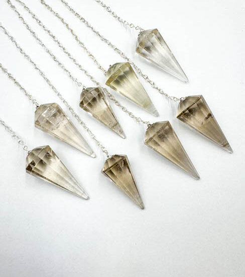 Smoky Quartz Pendulums