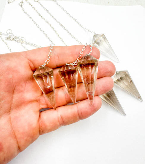 Smoky Quartz Pendulums