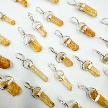 Imperial Topaz Pendants (Sterling Silver)