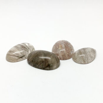 Silver Rutilated Cabs