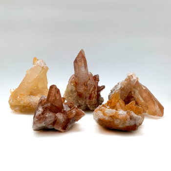 Tangerine Quartz Clusters
