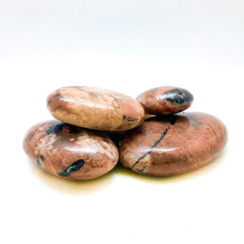 Black Tourmaline with Feldspar Palmstones