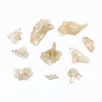 Golden Quartz Clusters "Zeca de Souza"