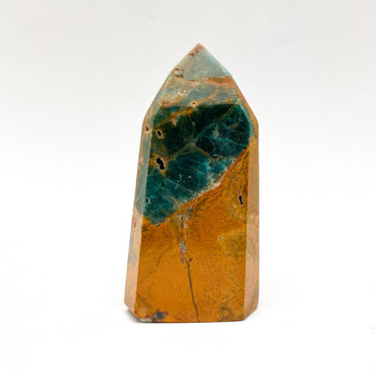Apatite with Jasper Polished Points