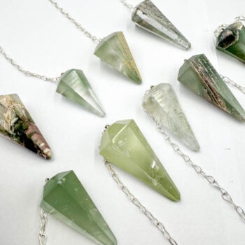 Chlorite Quartz Pendulums