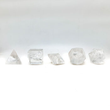 Clear Quartz Geometry Shapes - Medium