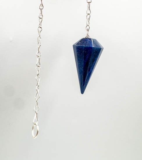 Blue Quartz Pendulums