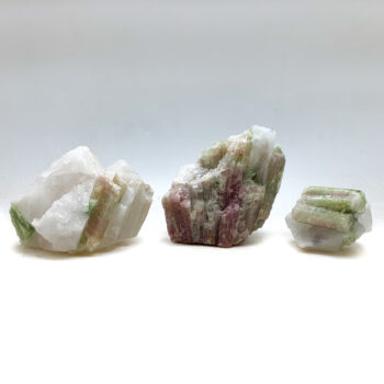 Bicolor Tourmaline on Matrix