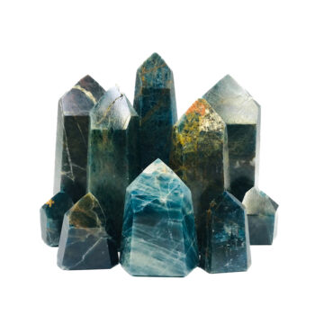 Apatite Polished Points - Grade B