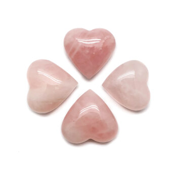 Rose Quartz Hearts - Small