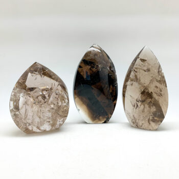 Smoky Quartz Flames w/ Rainbows