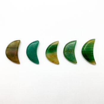 Rainbow Aventurine Moons - Mini