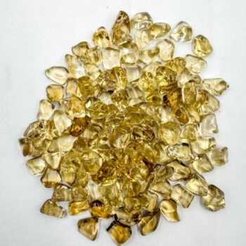 Natural Citrine Tumbled  High Grade (200g Bag)