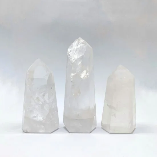 Girasol Quartz Polished Points