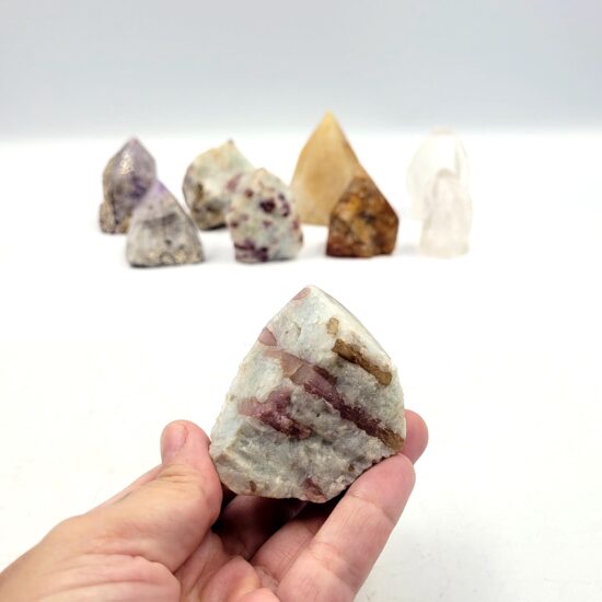Mixed Stones Semi-Polished Small - Bulk Sale