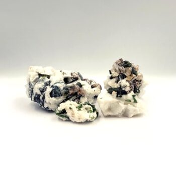 Green Tourmaline with Albite