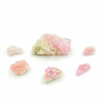 Crystallized Rose Quartz - LOT #1