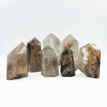 Lithium Rutile Polished Points - LOT