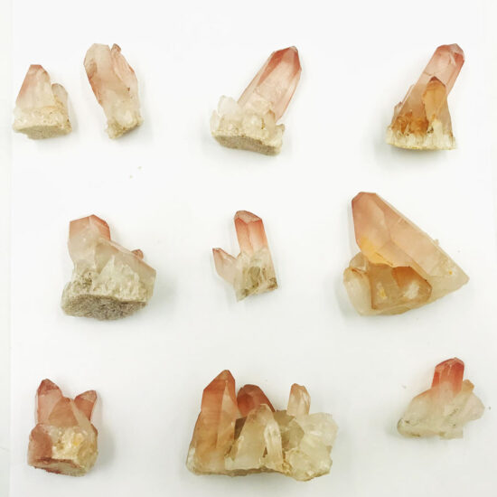 Pink Lemurian Clusters - Mini