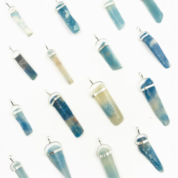 Trolleite Tumbled Pendants (Sterling Silver)