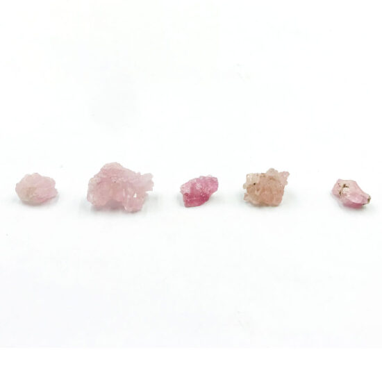 Crystallized Rose Quartz - LOT #2