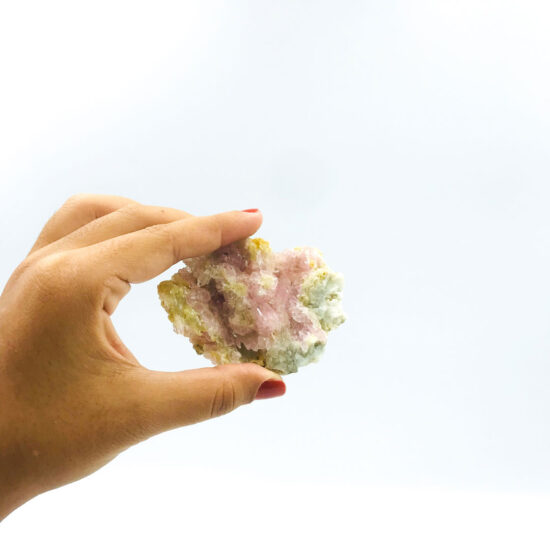 Crystallized Rose Quartz - LOT #2
