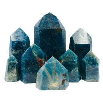 Apatite Polished Points - Grade A