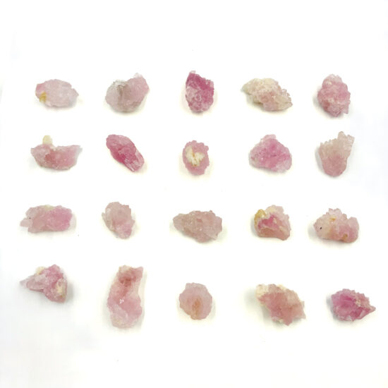 Crystallized Rose Quartz - LOT #4