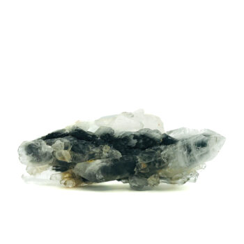 Black "Tara" Amphibole Quartz Cluster
