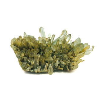 Golden Quartz with Chlorite Cluster