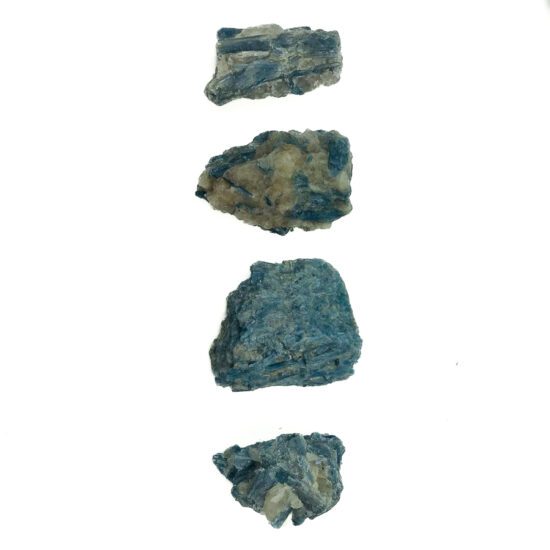 Blue Kyanite w/ Garnet and Fuschiste