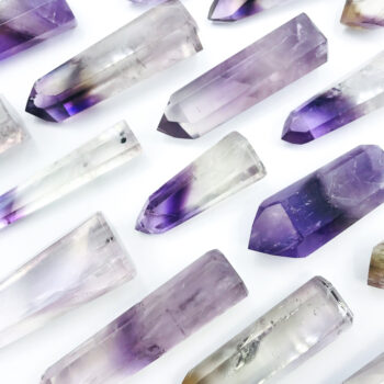 Smoky Amethyst Polished Points