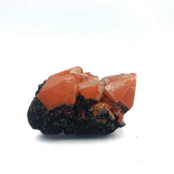 Fire Quartz with Hematite Rough