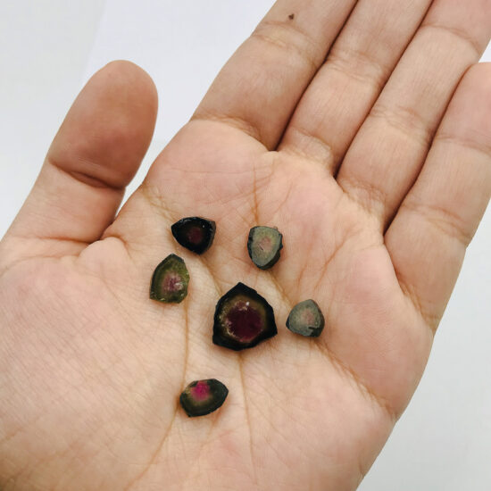Watermelon Tourmaline - Dark Colors LOT