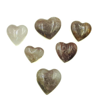 Lithium Quartz Hearts - Medium