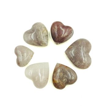 Lithium Quartz Hearts - Small