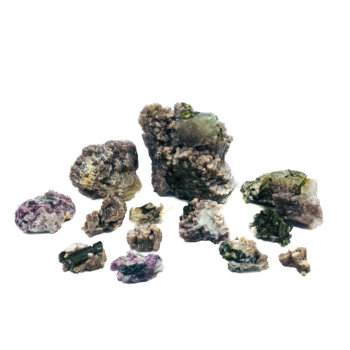 Green Tourmaline w/ Lepidolite