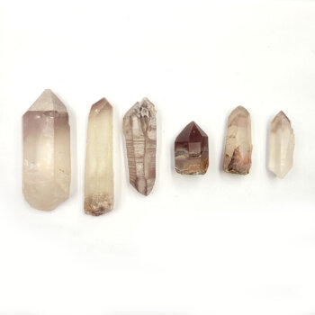Lithium Quartz Rough Points - High Grade