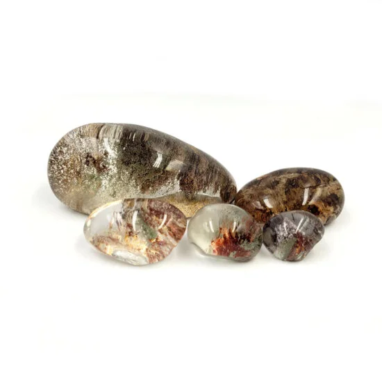 Clear Quartz with Inclusions Lens - High Grade
