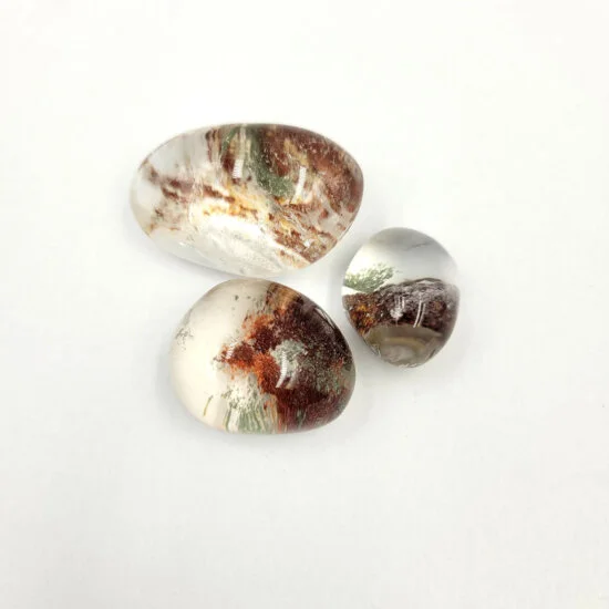 Clear Quartz with Inclusions Lens - High Grade