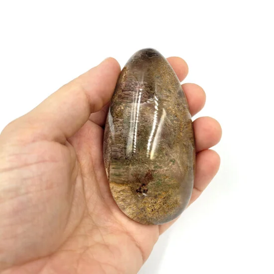 Clear Quartz with Inclusions Lens - High Grade