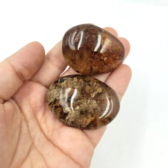 Clear Quartz with Inclusions Lens - High Grade