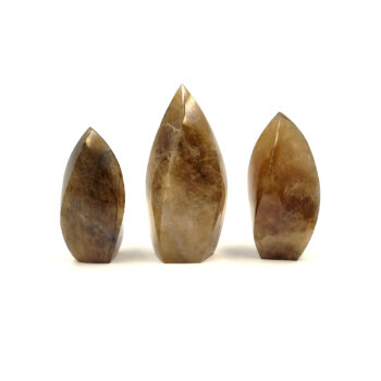 Natural Honey Citrine Flames