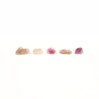Crystallized Rose Quartz Clusters #3